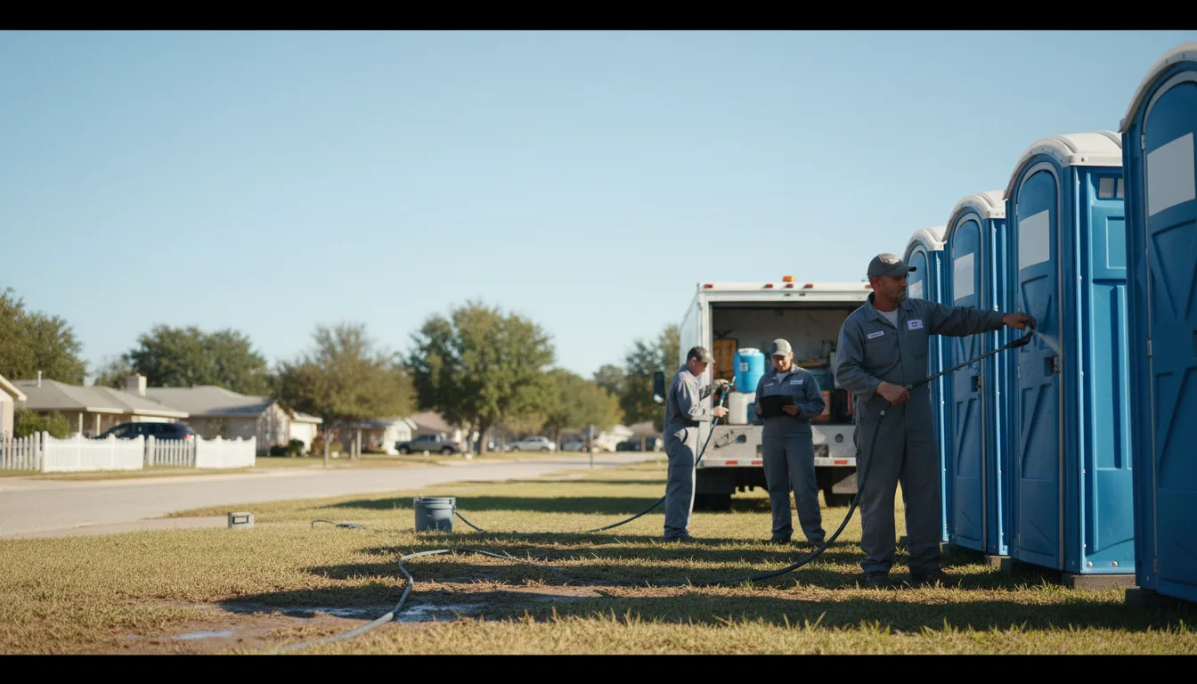 Long-Term Portable Toilet Rental in Bement, IL near me